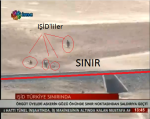 اثبات عبور تبهکاران داعش از مرز ترکیه در پخش‌ مستقیم تلویزیون